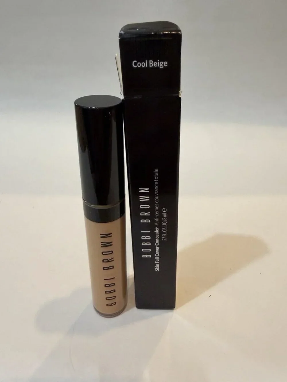Bobbi Brown Skin Full Cover Concealer (COOL BEIGE) .27oz/8ml New W/ Box